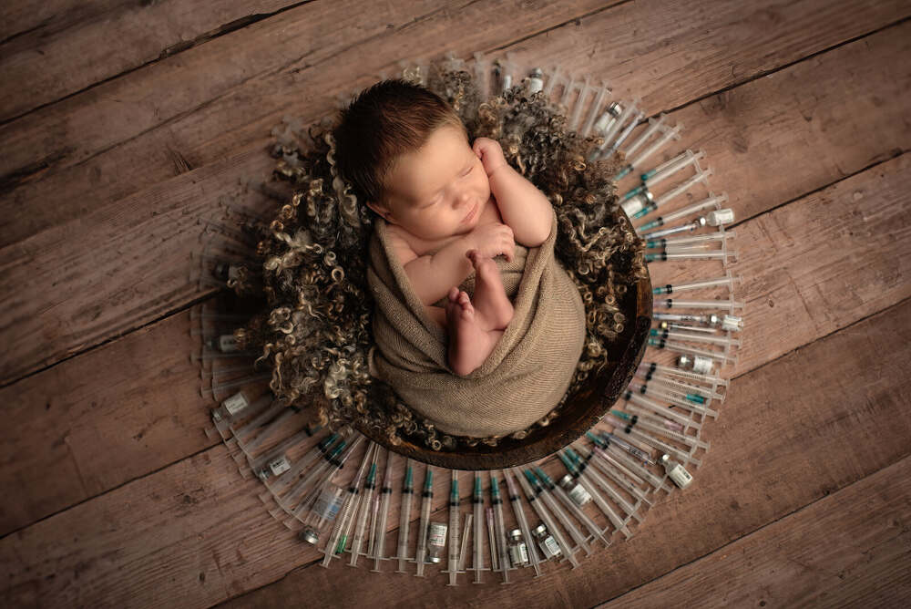 Newborn photography by Grace Portrait Studios, Douglasville GA