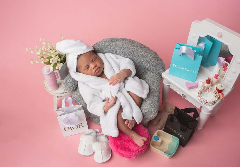 Newborn photography by Grace Portrait Studios, Douglasville GA