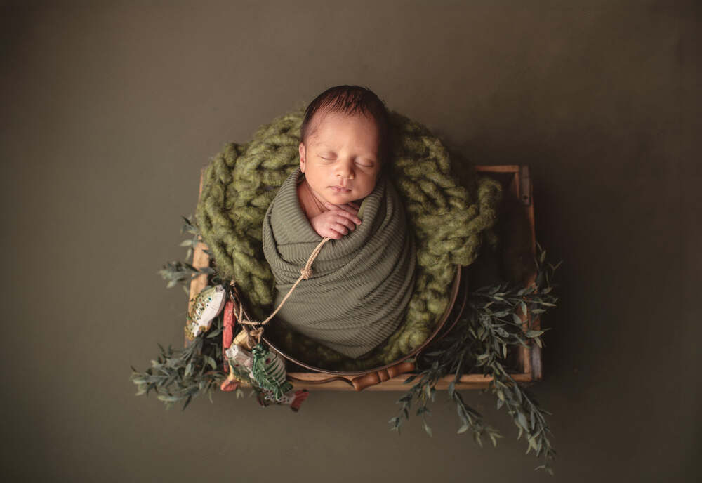 Newborn photography by Grace Portrait Studios, Douglasville GA