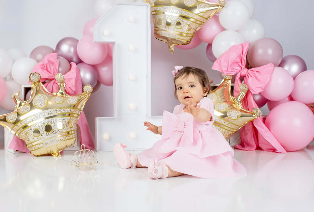 Cake Smash photography by Grace Portrait Studios, Douglasville GA