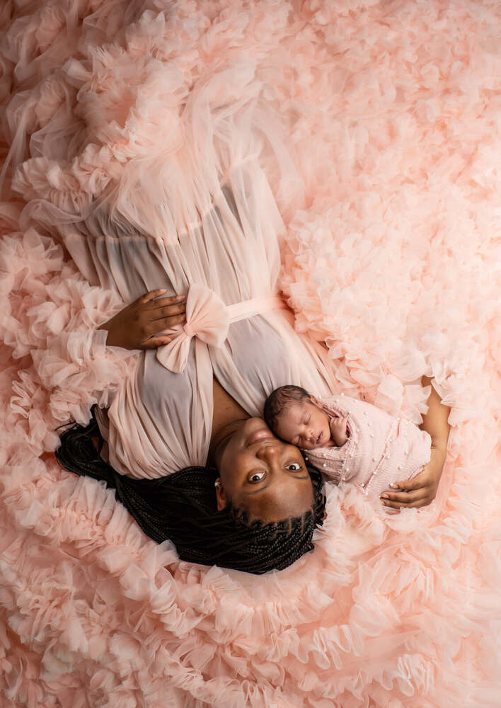 Newborn photography by Grace Portrait Studios, Douglasville GA